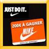 INSTANT GAGNANT - JEU CARTE CADEAU NIKE INSTANT GAGNANT - JEU CARTE CADEAU NIKE